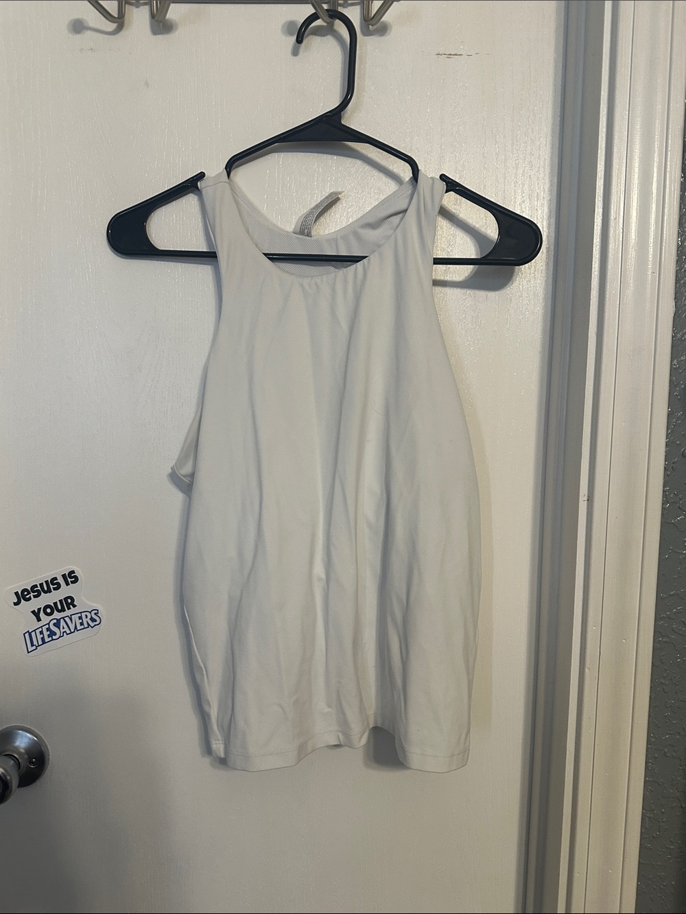 White Women’s Racerback Tank Top - Classic Summer Staple